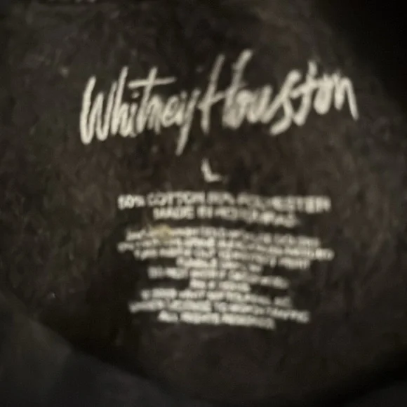 Whitney Houston crew neck sweatshirt large Queen of the Night y2k - Picture 4 of 4